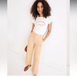 Madewell perfect vintage wide-leg pant, size 32
